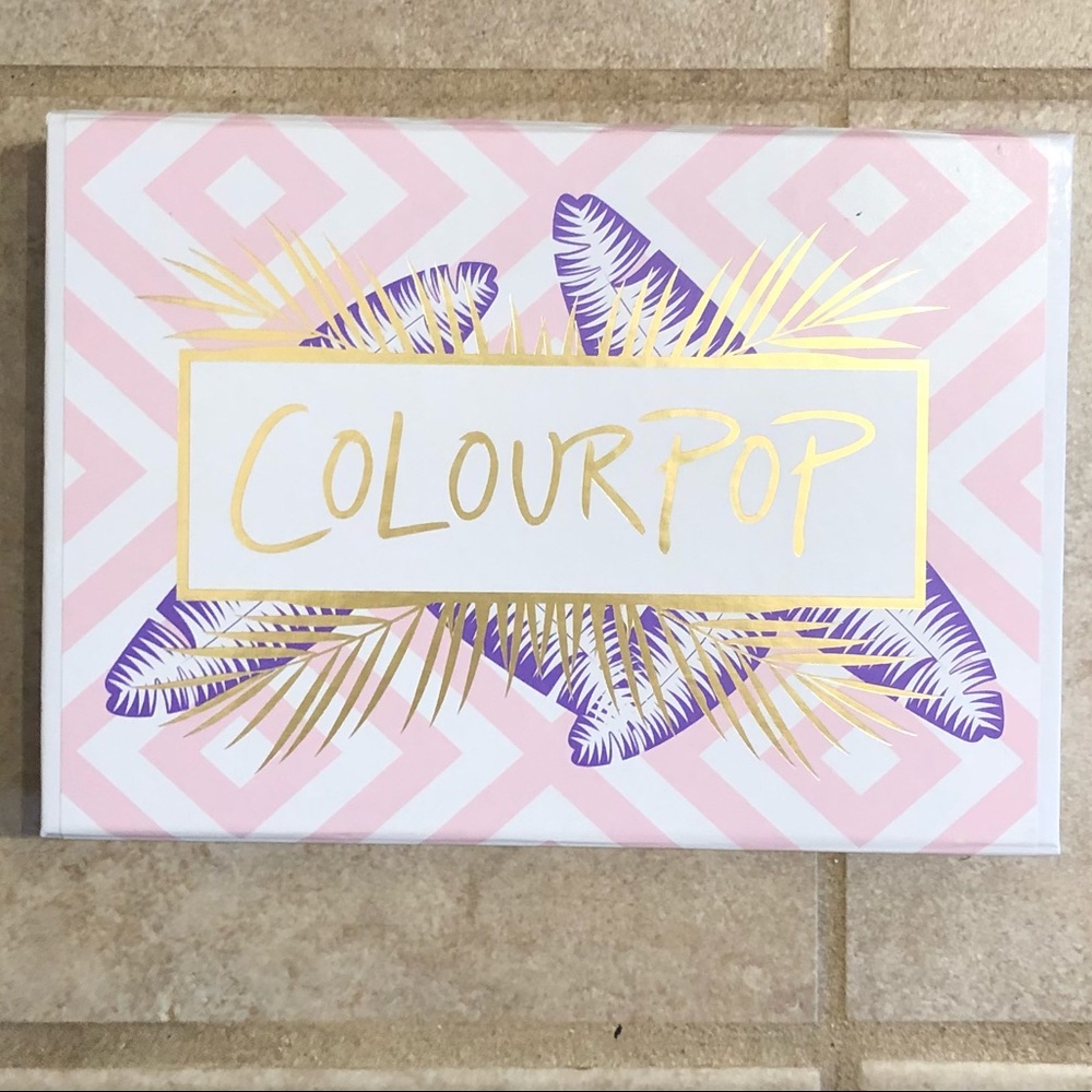 Colourpop eyeshadow box